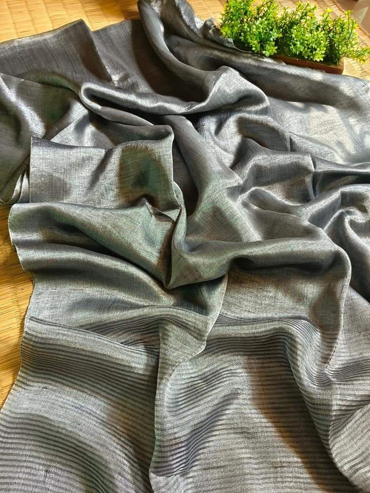Swarna Linen Saree