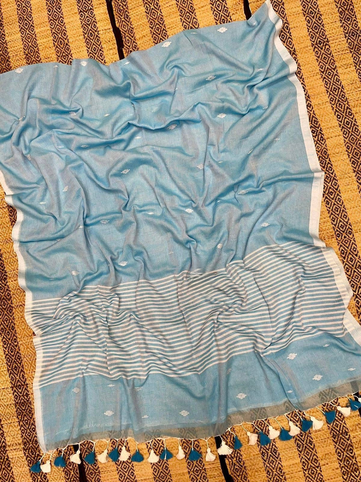 Tuhina mul saree