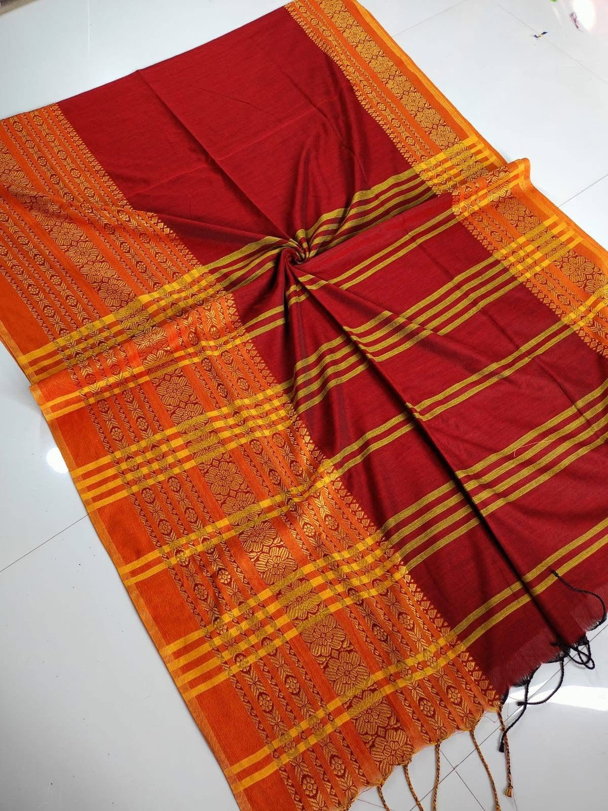 Yellow Lily Saree