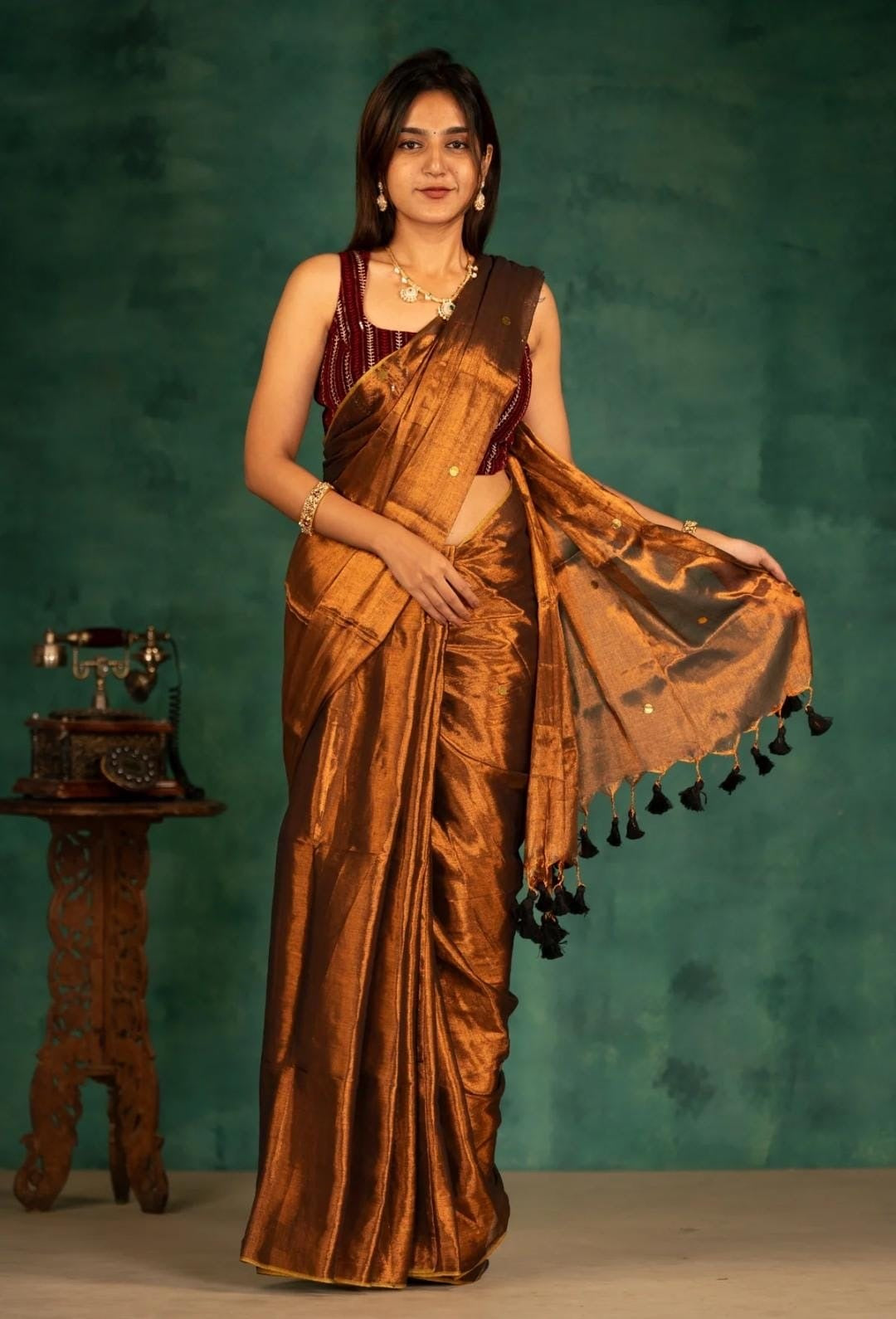 Chumki Tissue Saree