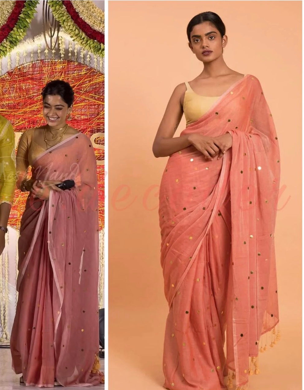 Rashmika Mul Saree