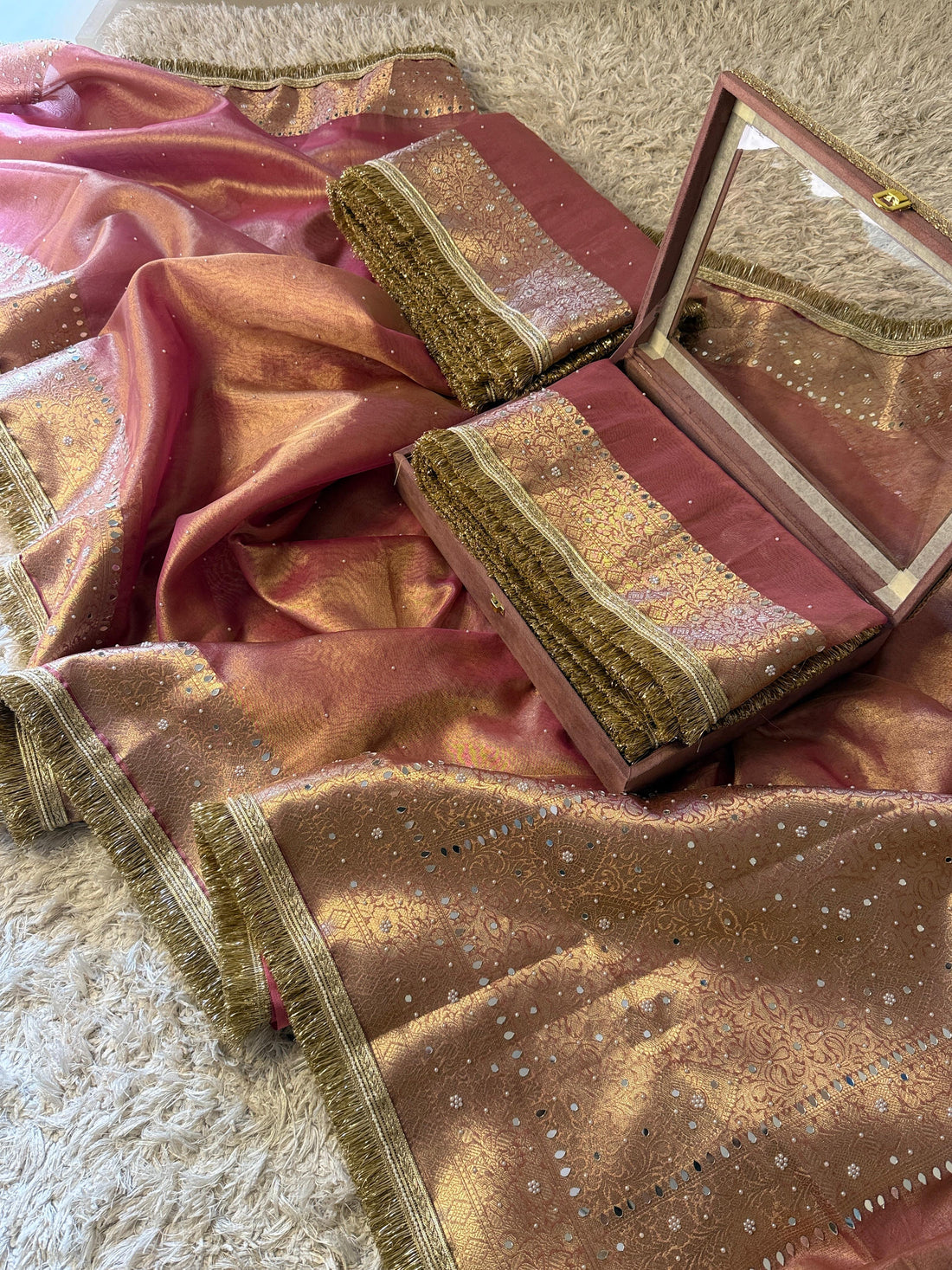 Atrika Tissue Silk Saree