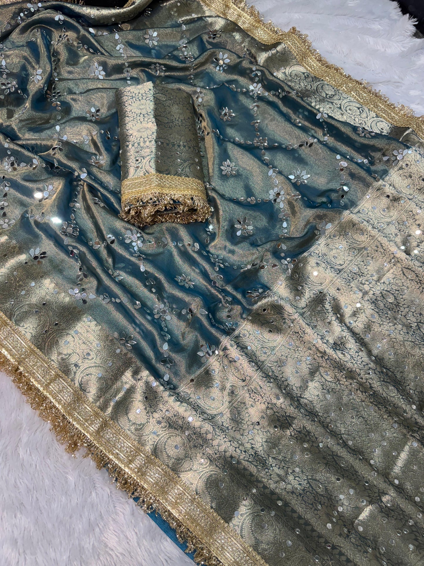 Tamanna Tissue Silk Saree