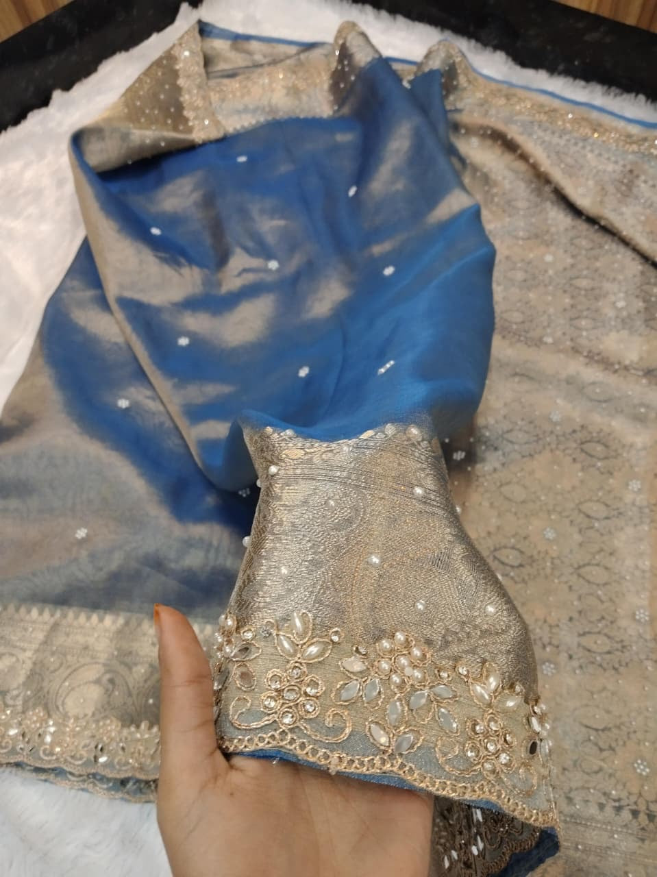 Reba Banarasi Silk Saree