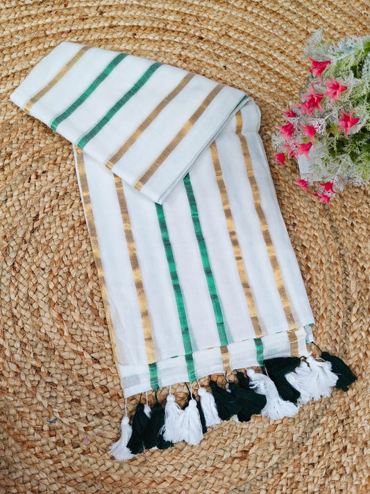 Heena Mul Saree