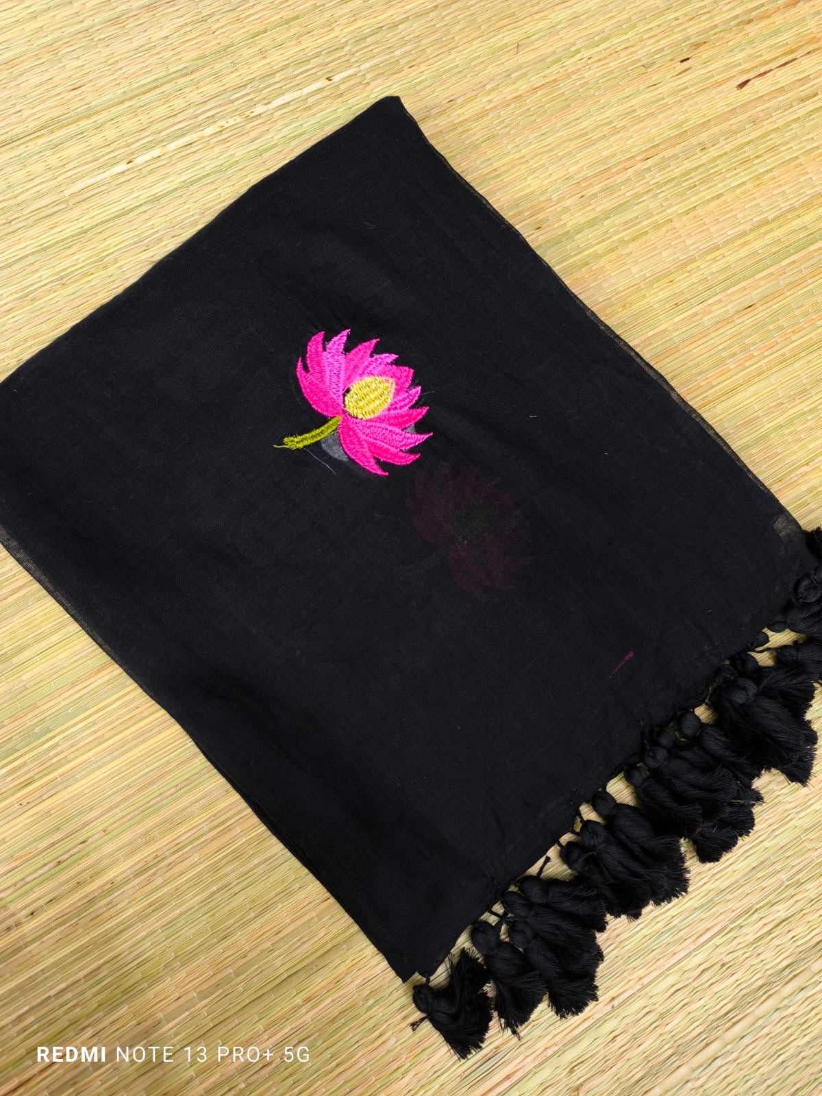 Lotus Mul Saree