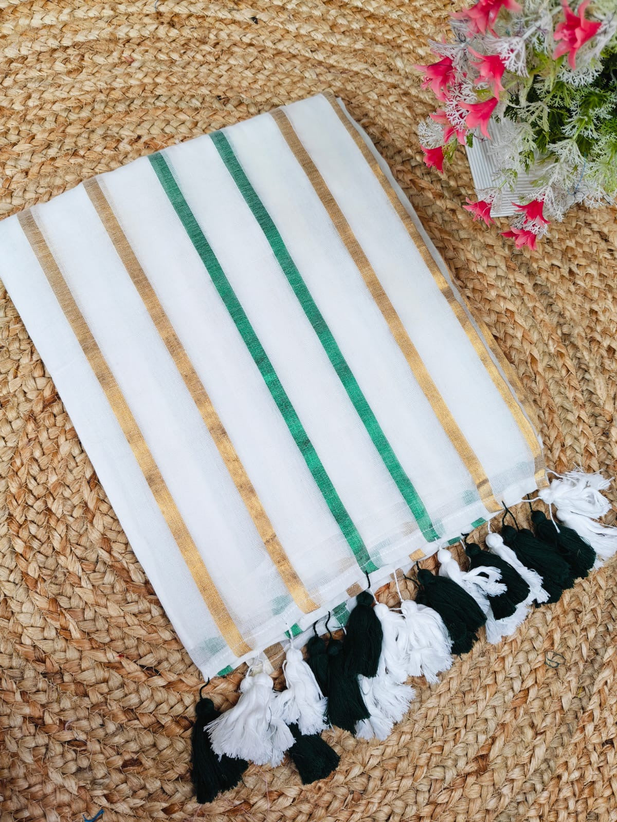 Heena Mul Saree