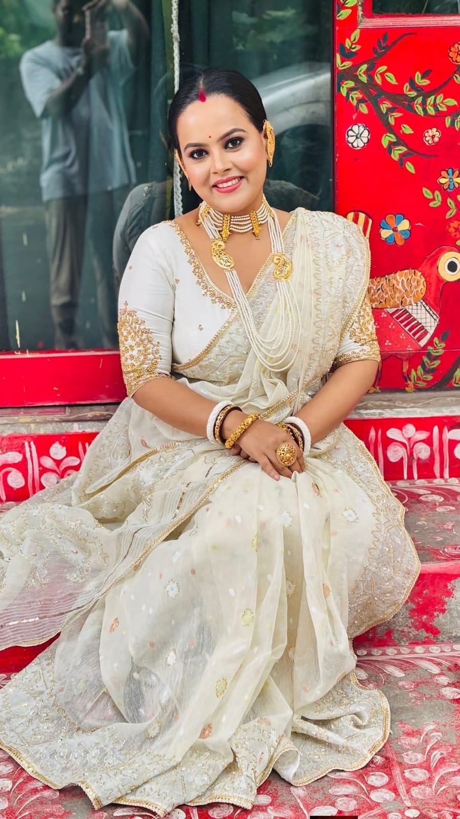 Rohini Jamdani Saree