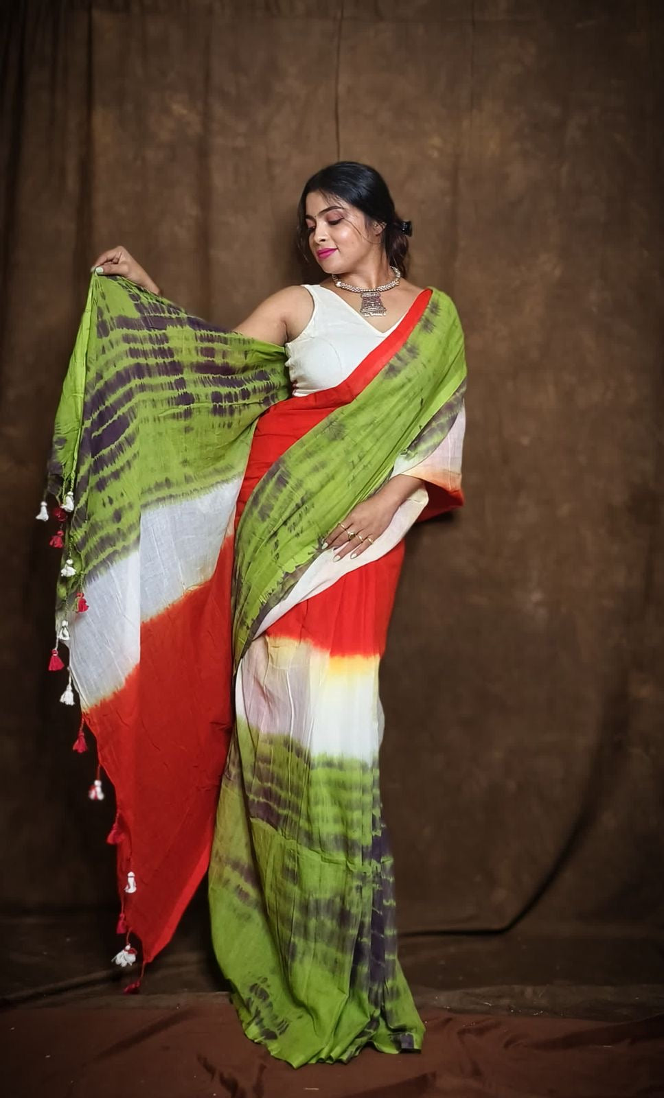 Rangrej Mul saree