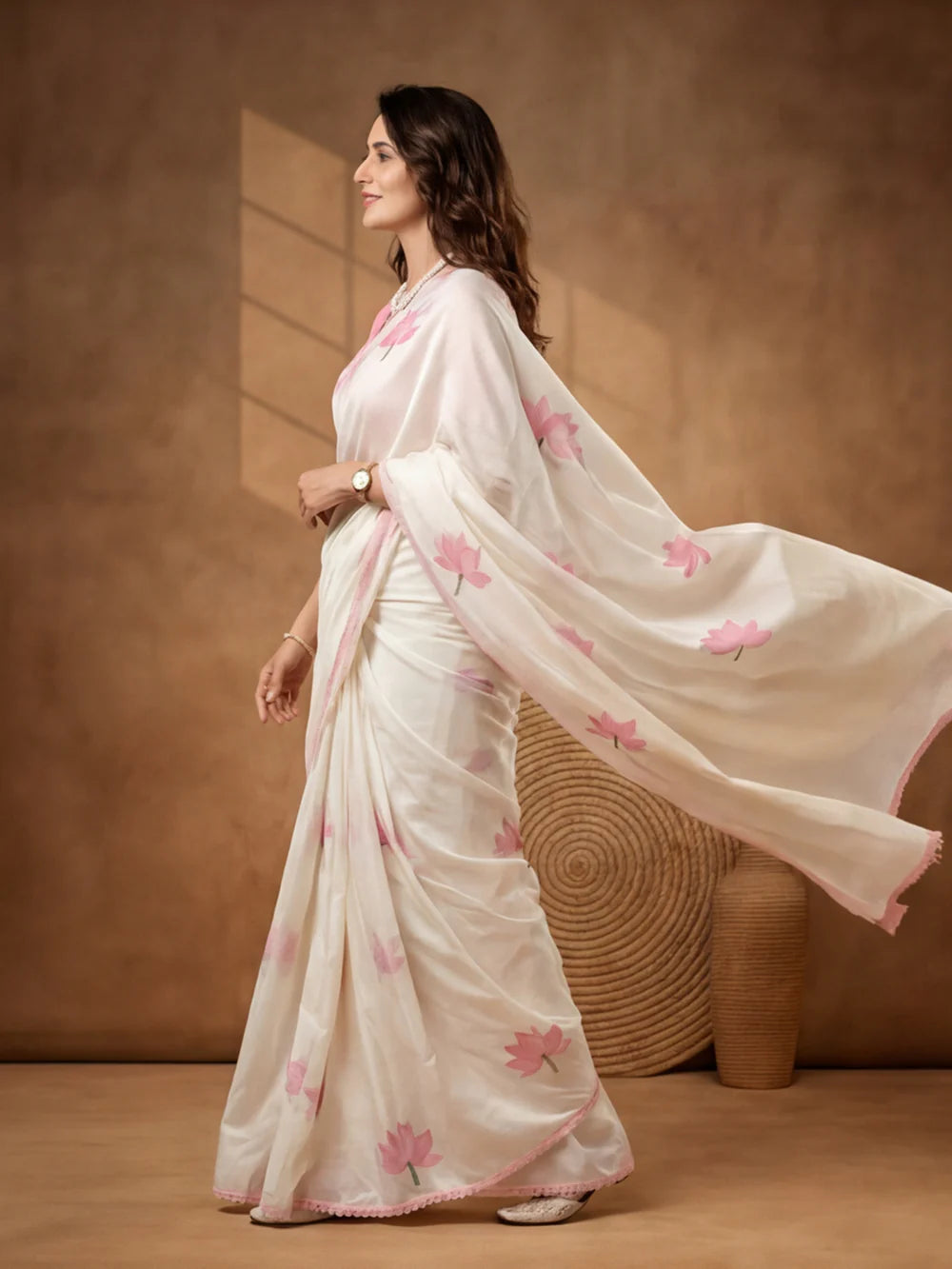 Trisha Linen Saree