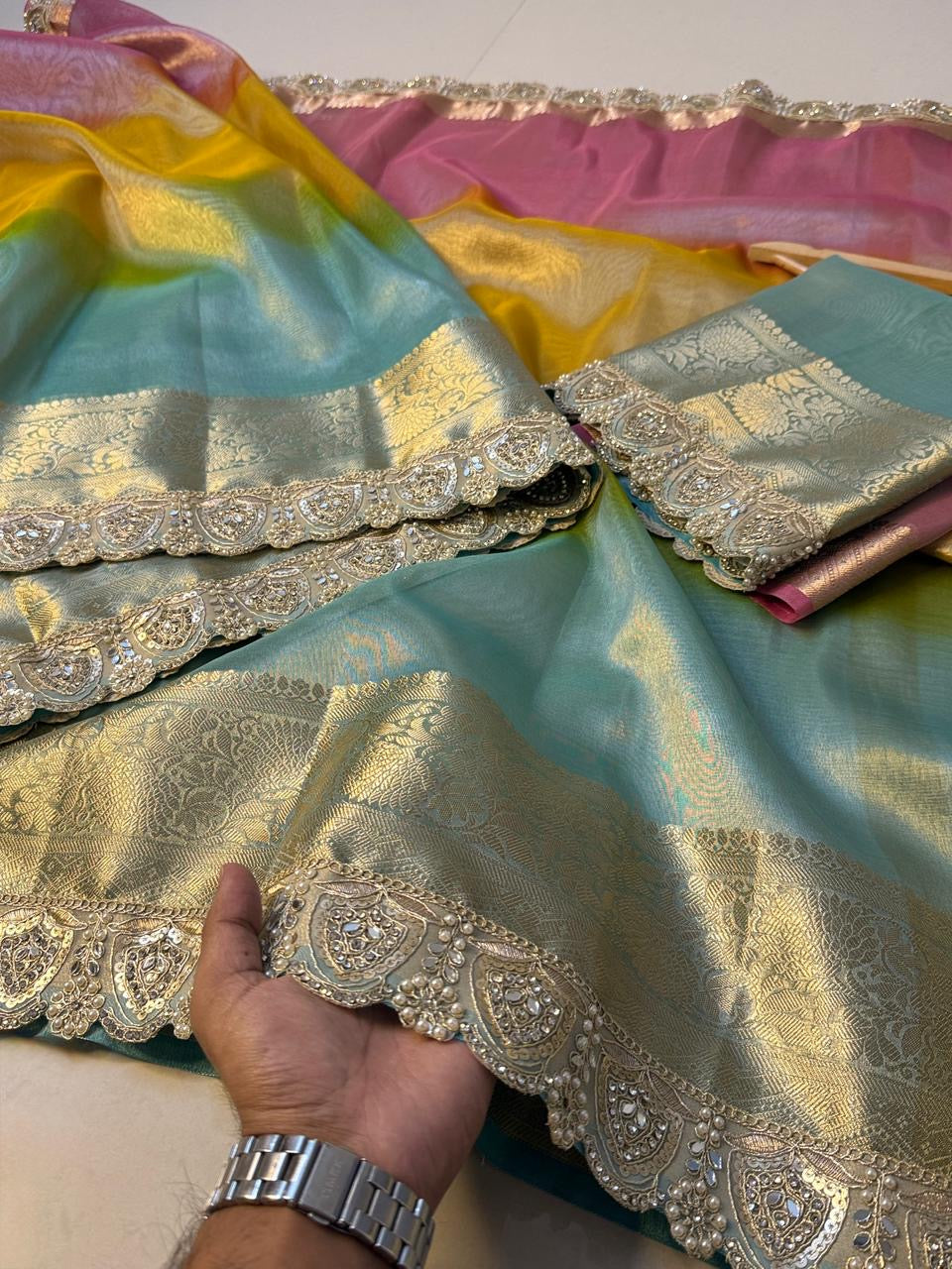 Preet Tissue Silk Saree
