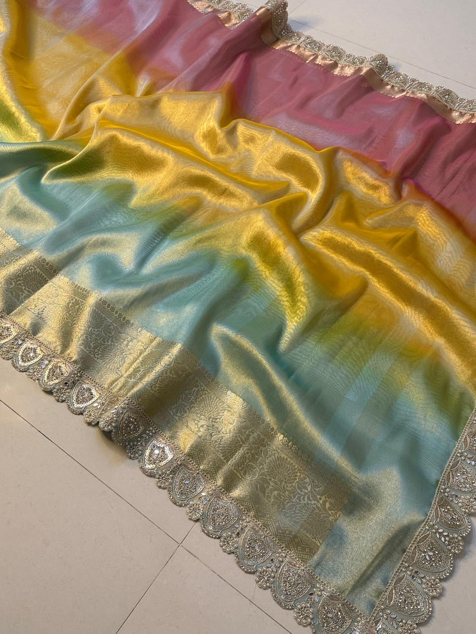 Preet Tissue Silk Saree
