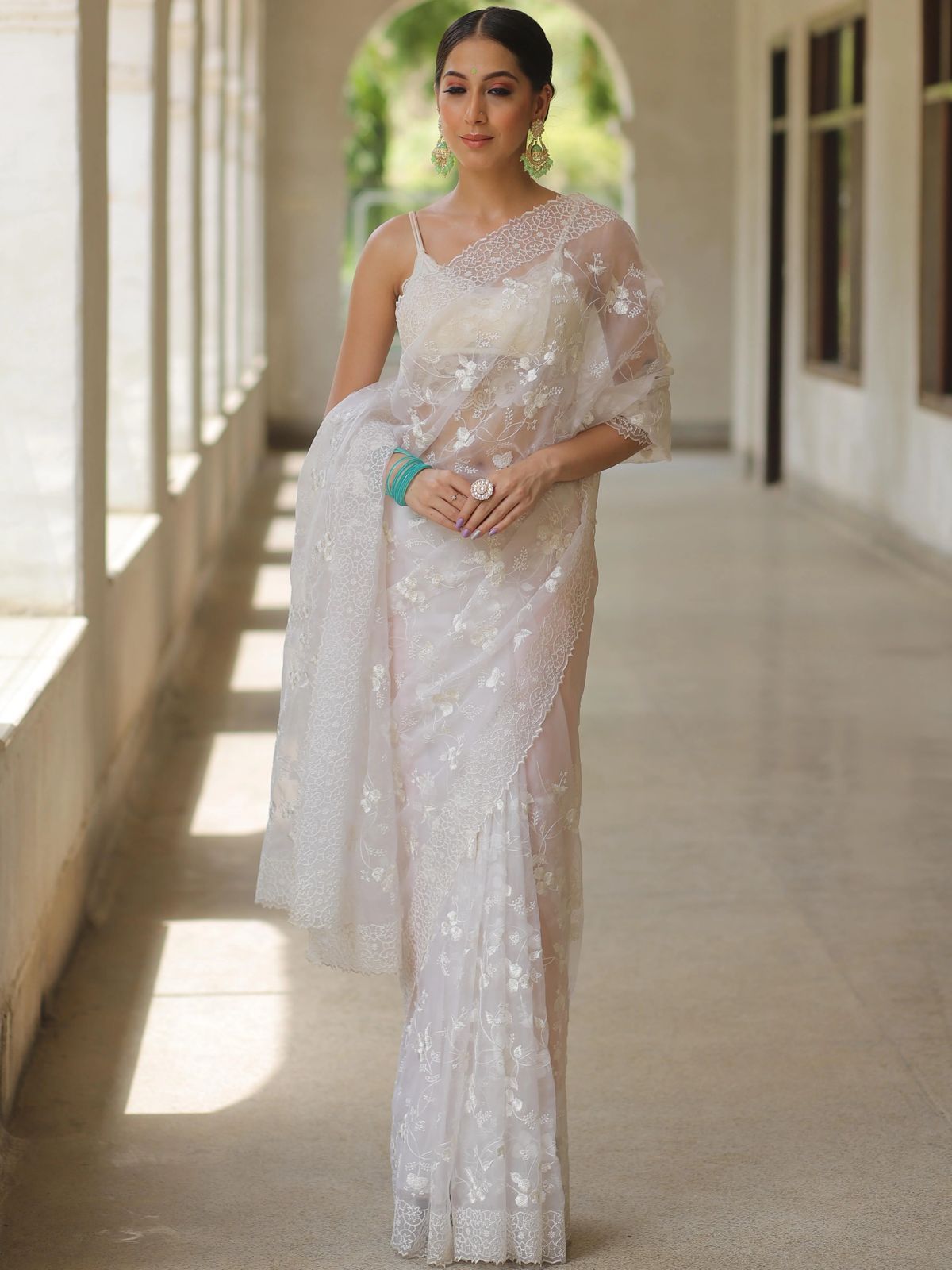 Hans Organza Saree