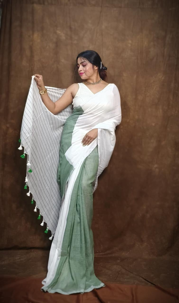 Mrinal mul saree