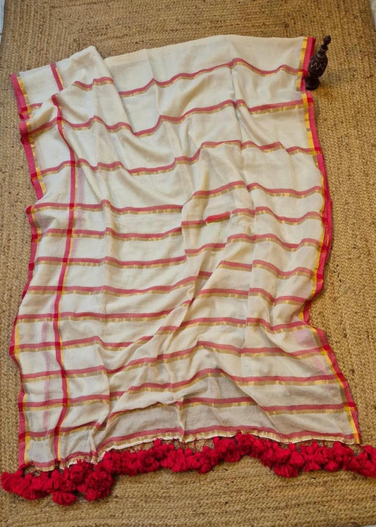 Lal Paar Mul Saree