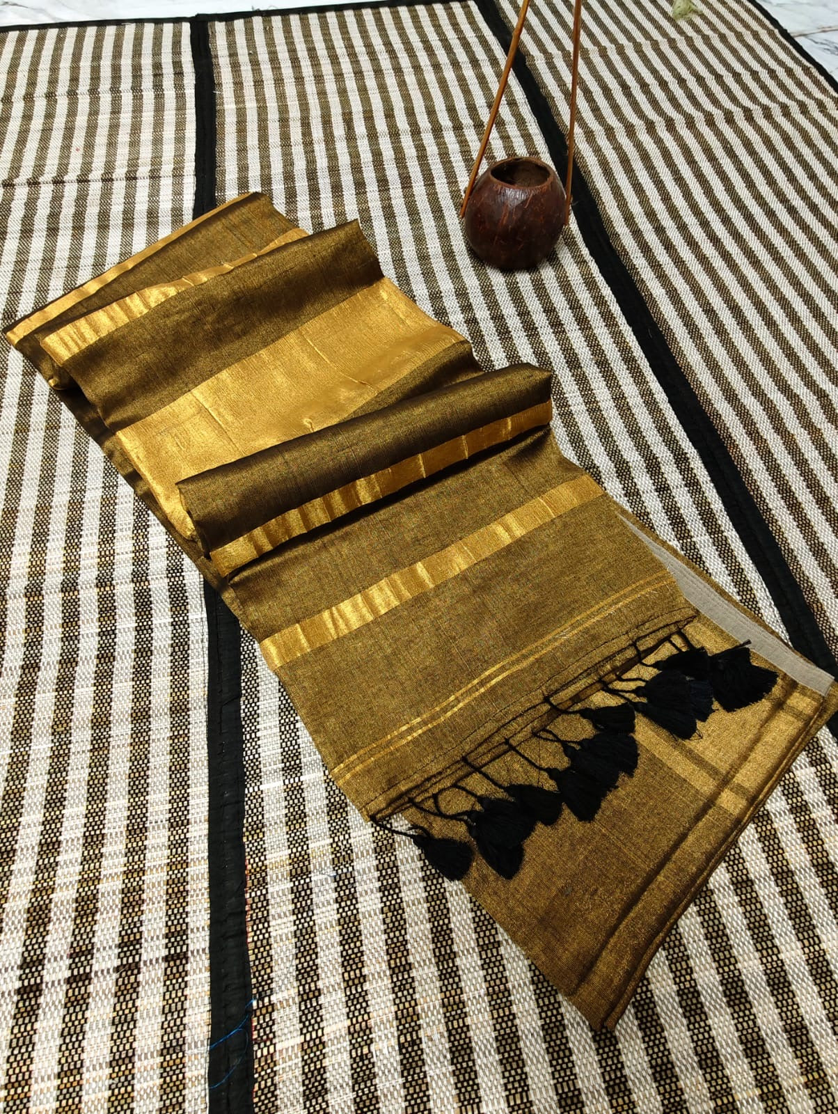 Sunset Tissue Saree