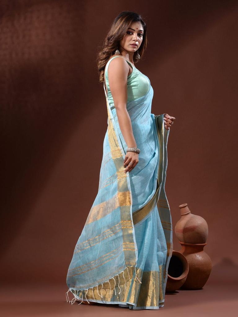Madhuri Linen Saree