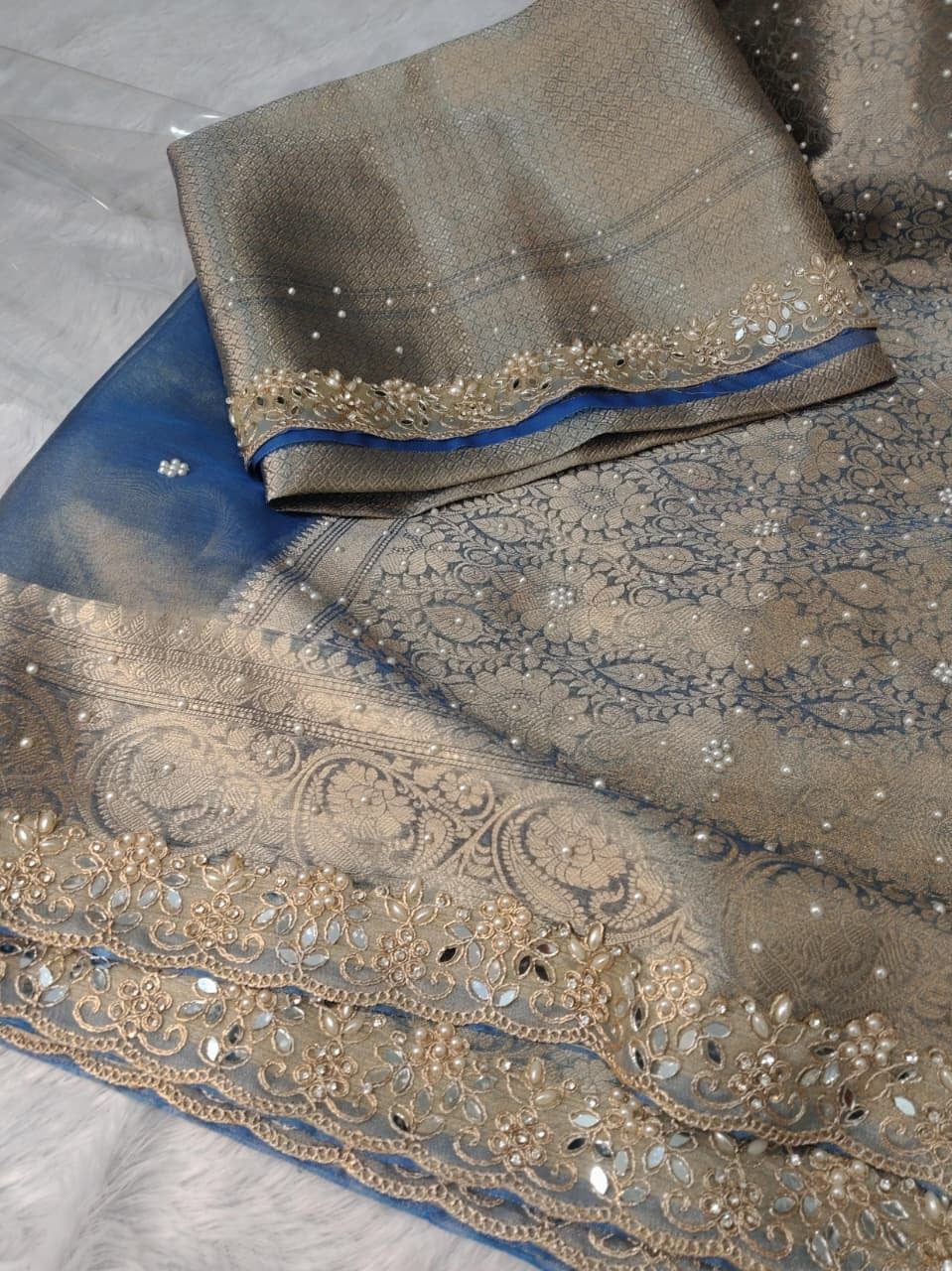 Reba Banarasi Silk Saree