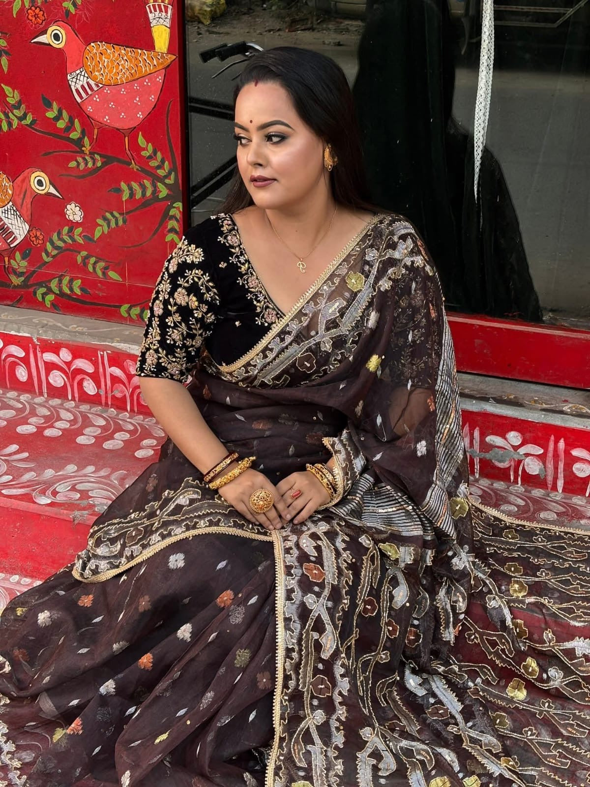 Rohini Jamdani Saree