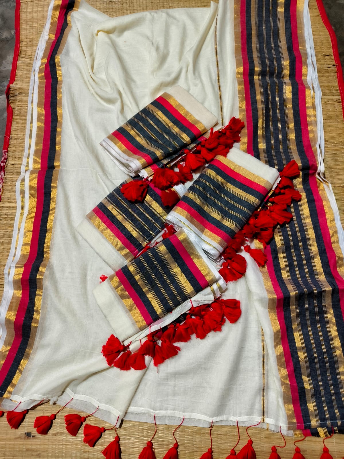 Maithali Mul Saree