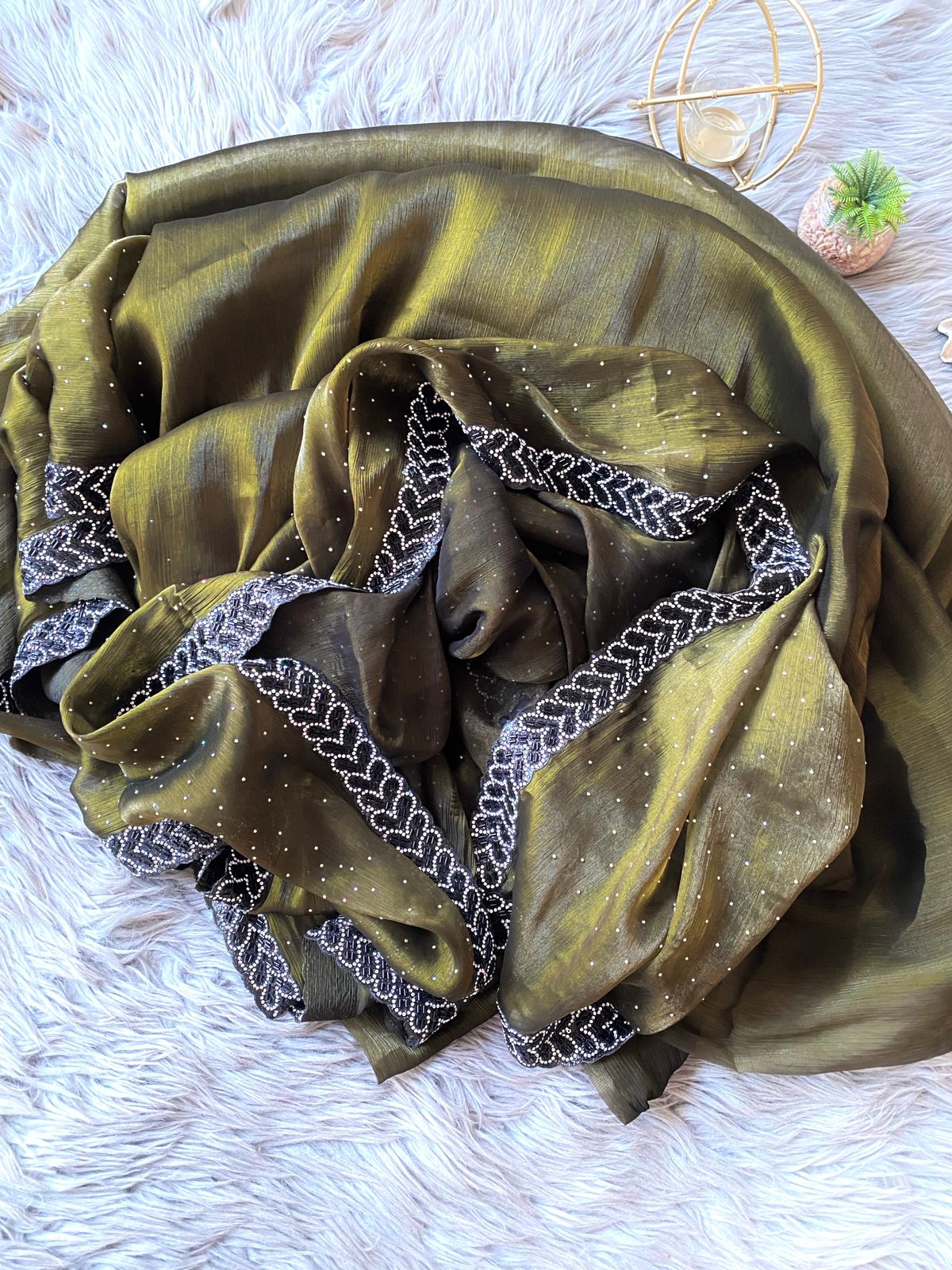 Rubai Tissue Organza Saree