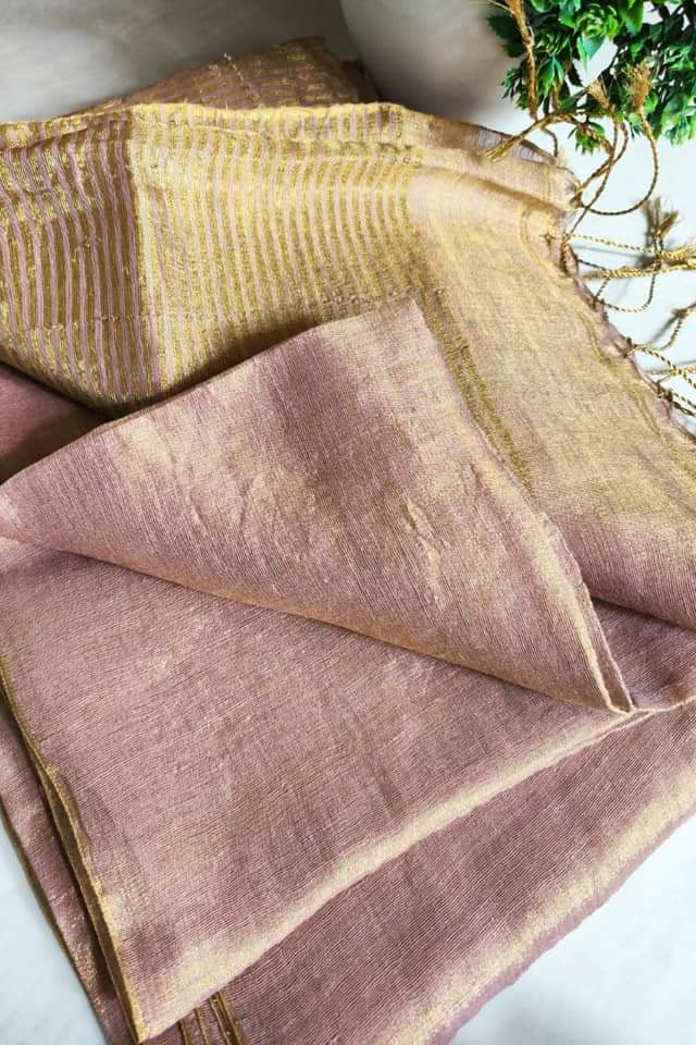 Swarna Linen Saree