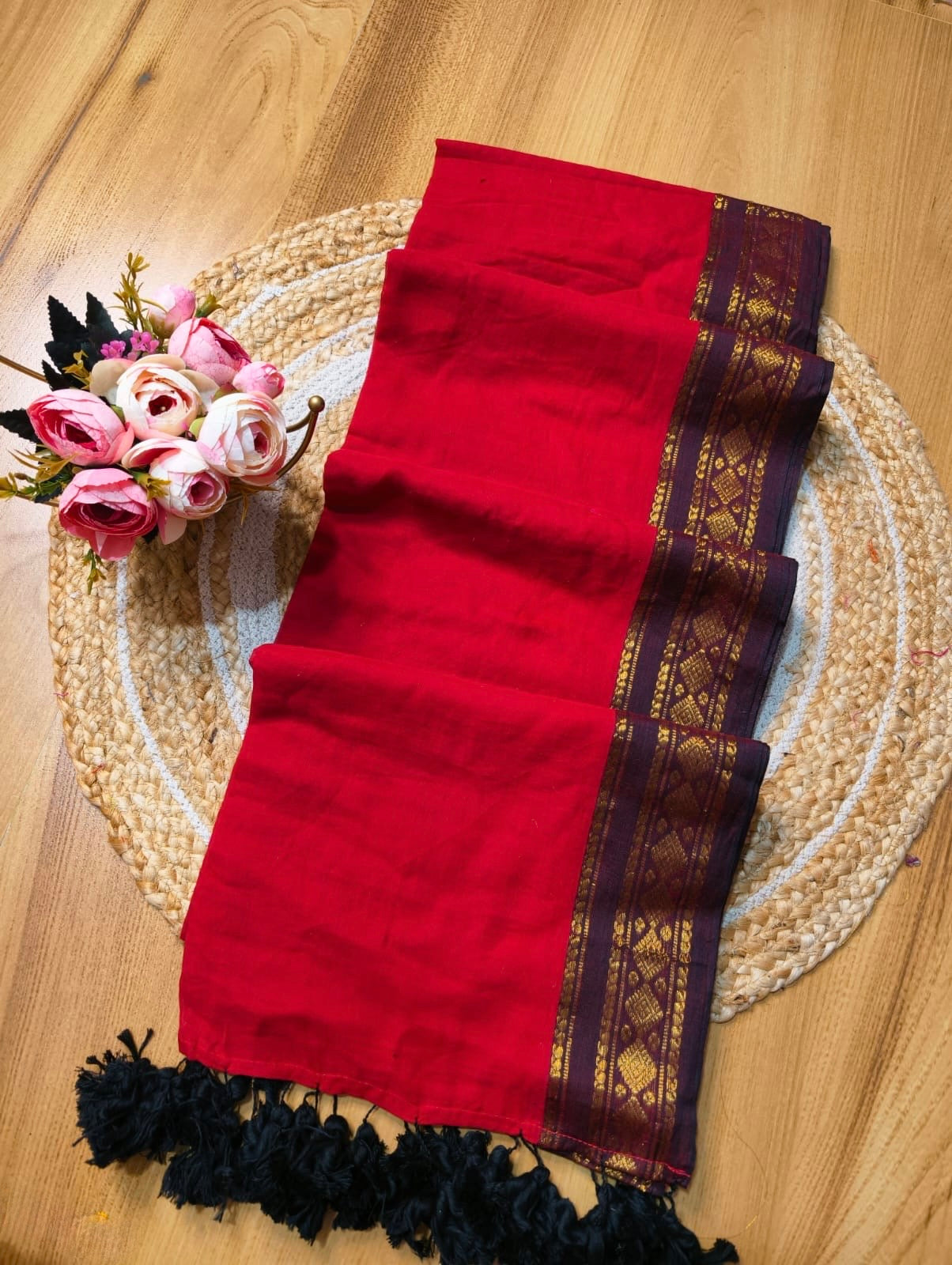 Kalki Saree (red)