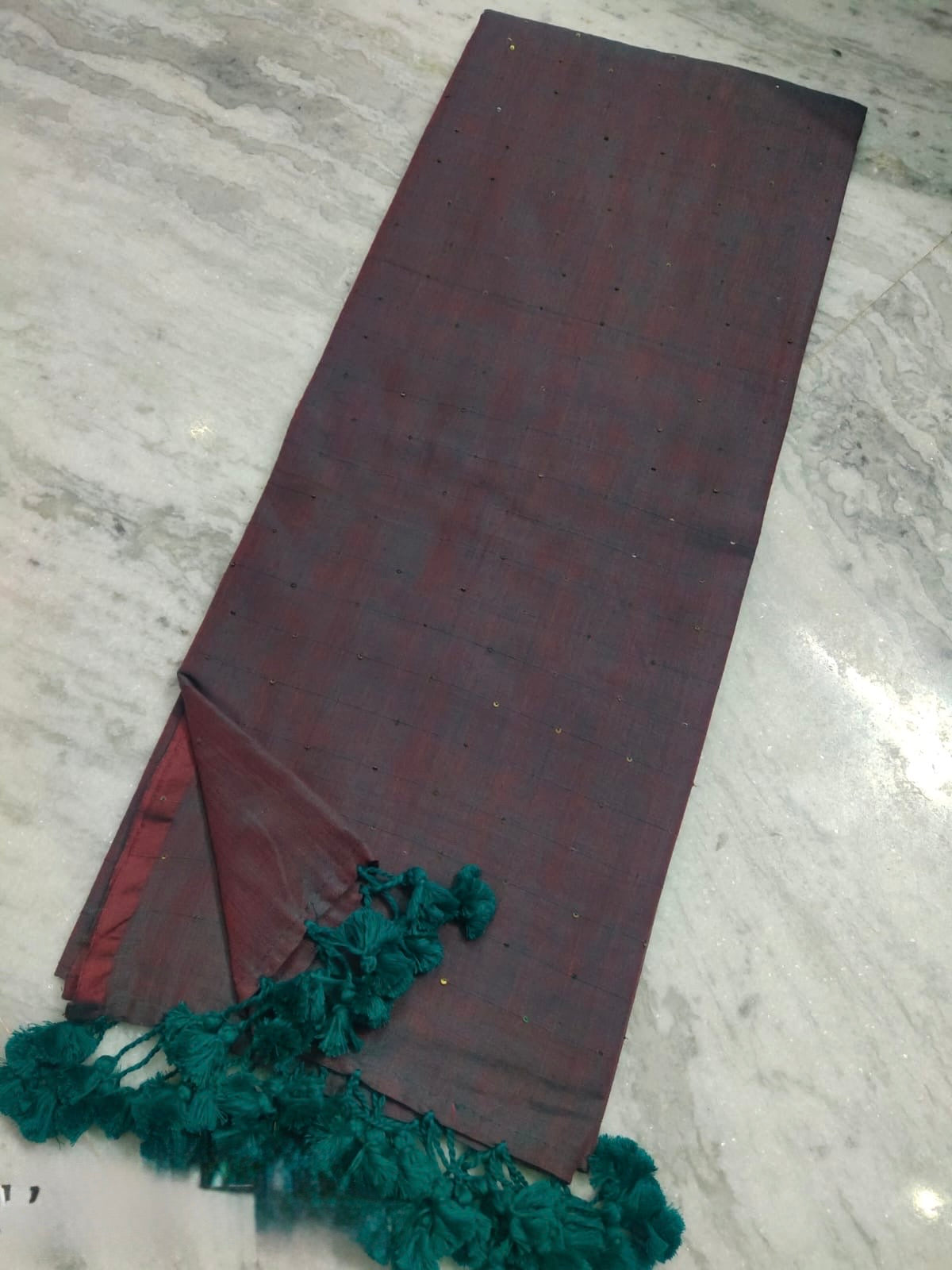 Tara Sequinned saree