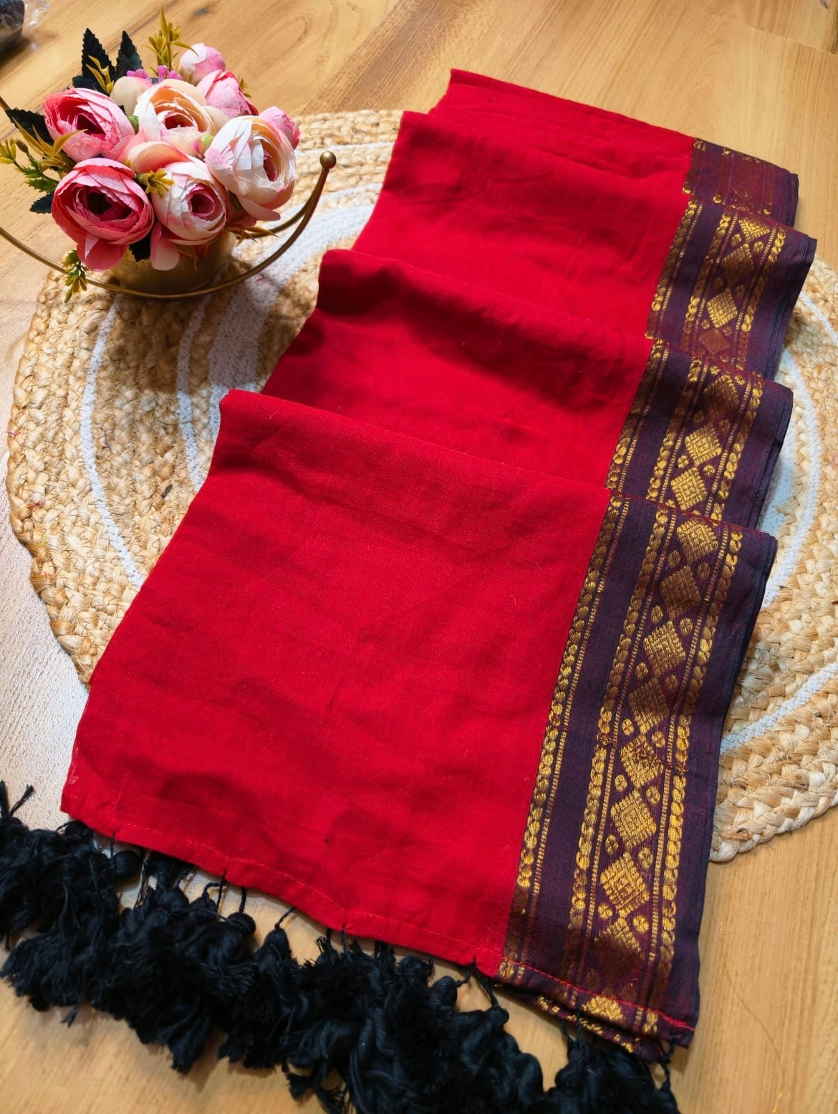 Kalki Saree (red)