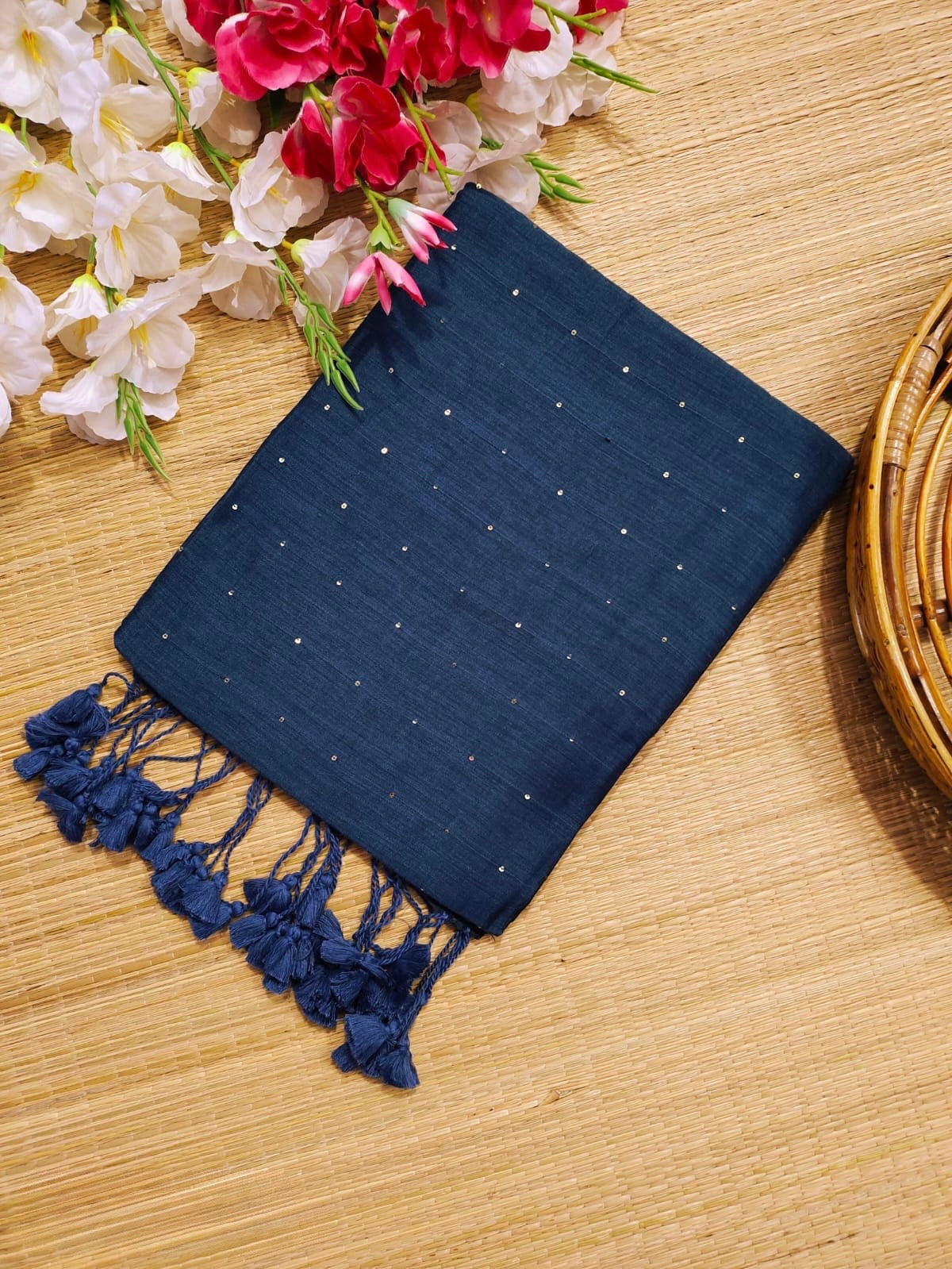 Tara Sequinned saree