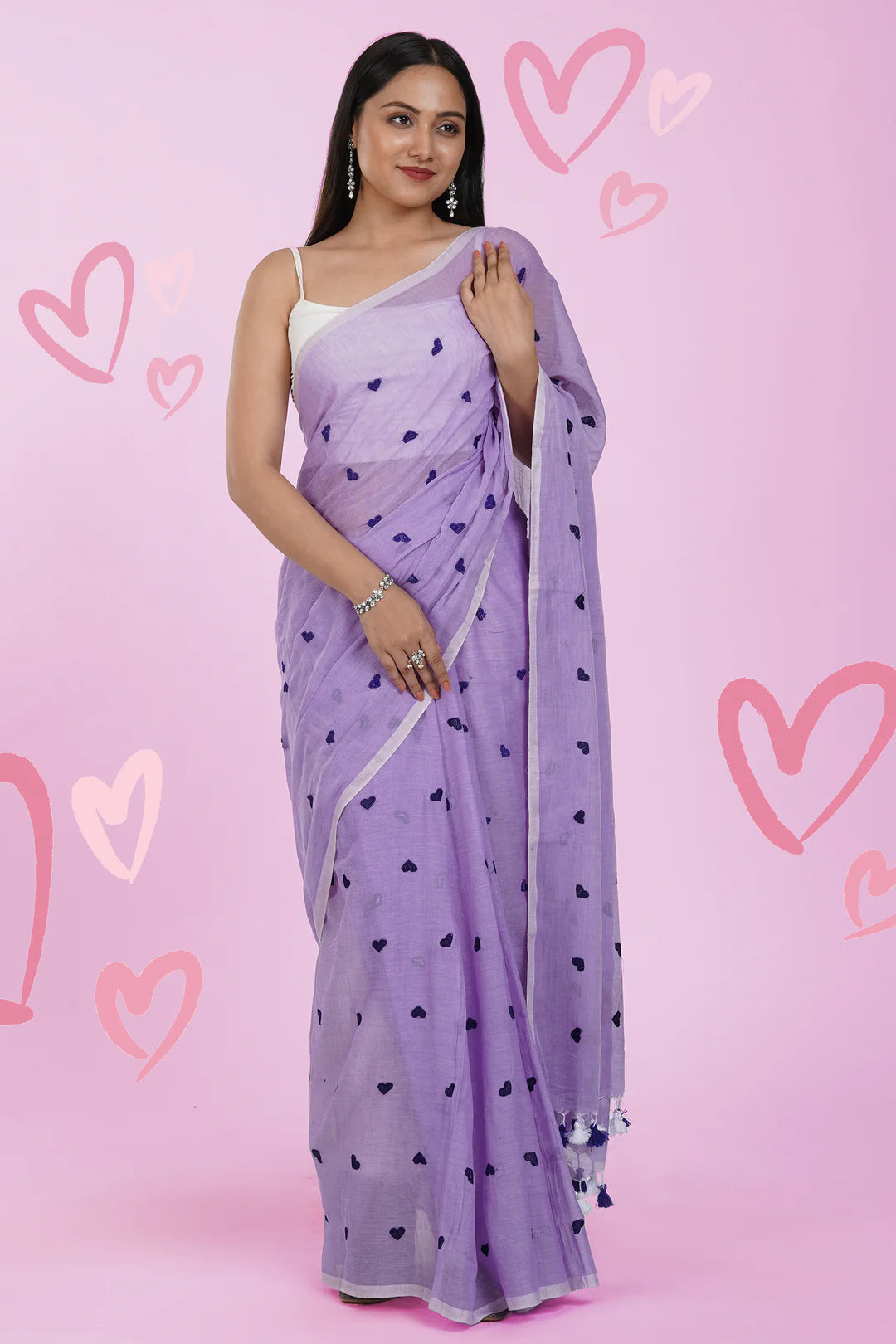 Moon Heart Saree