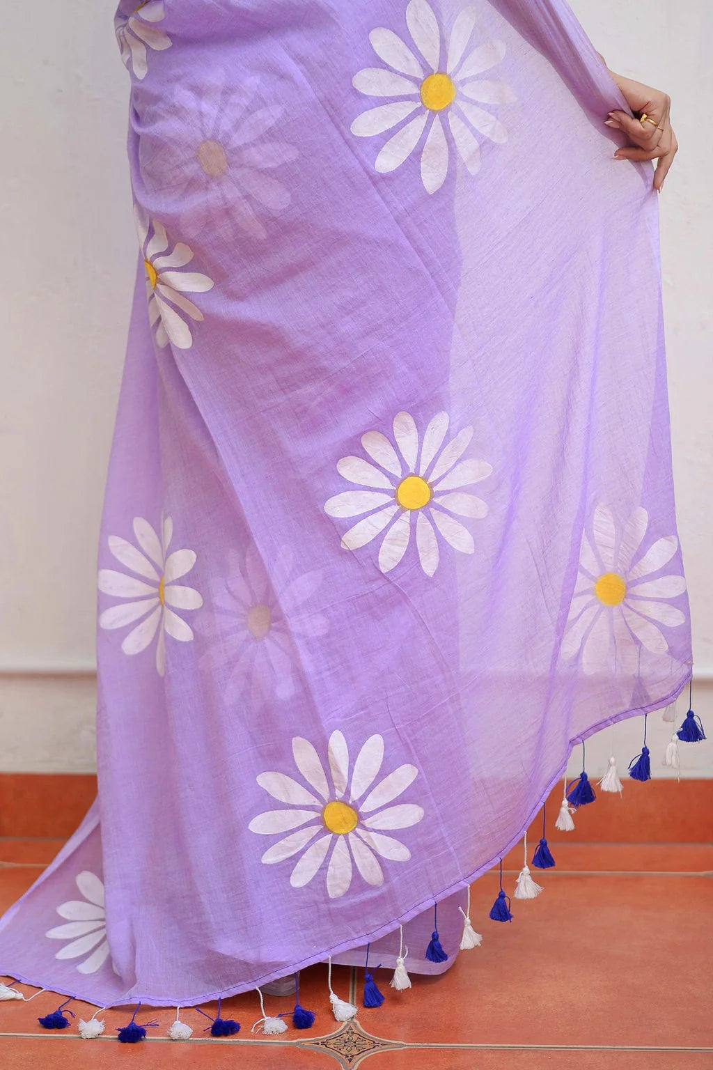 Jasmine Lilac Saree
