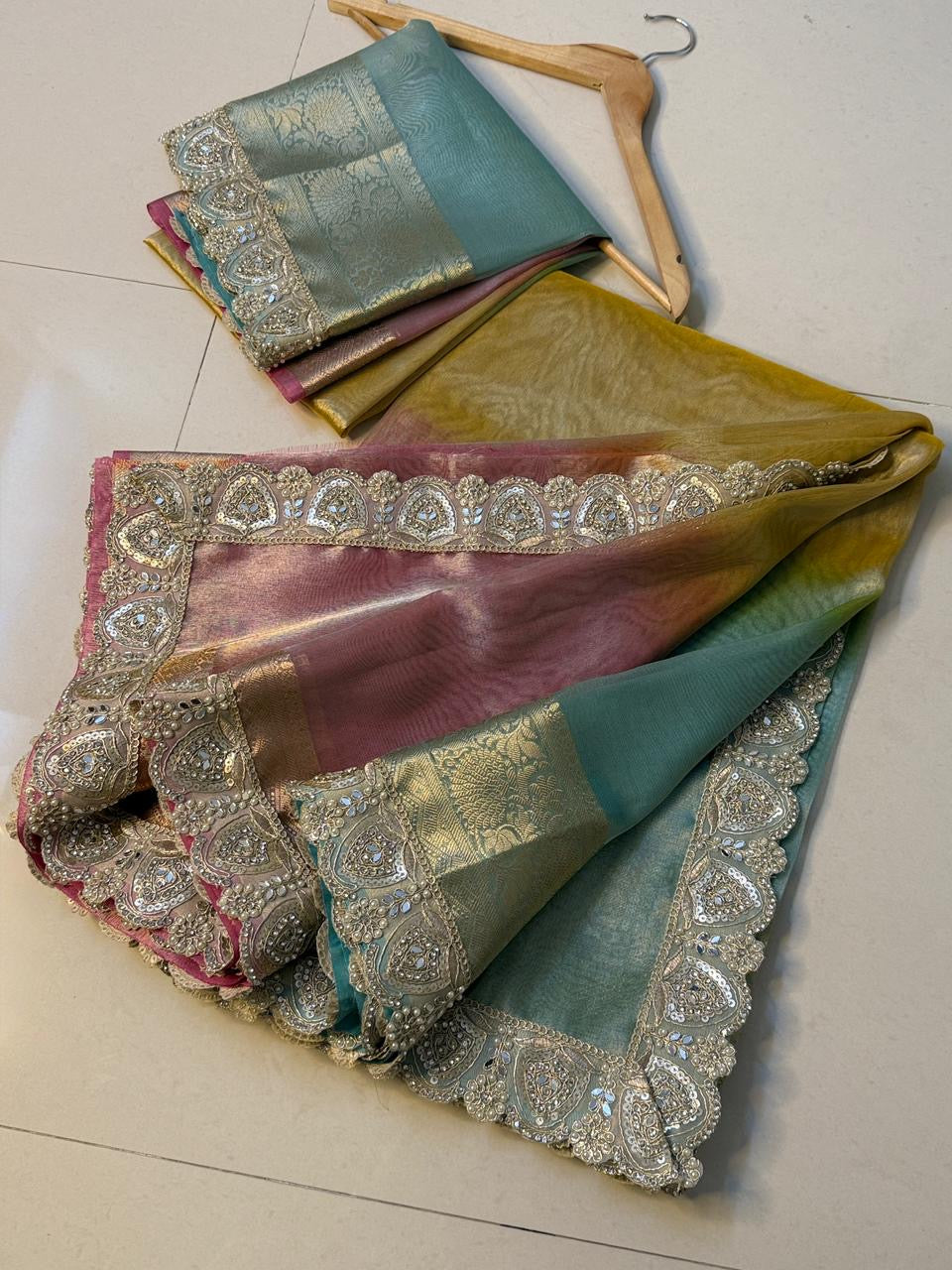 Preet Tissue Silk Saree