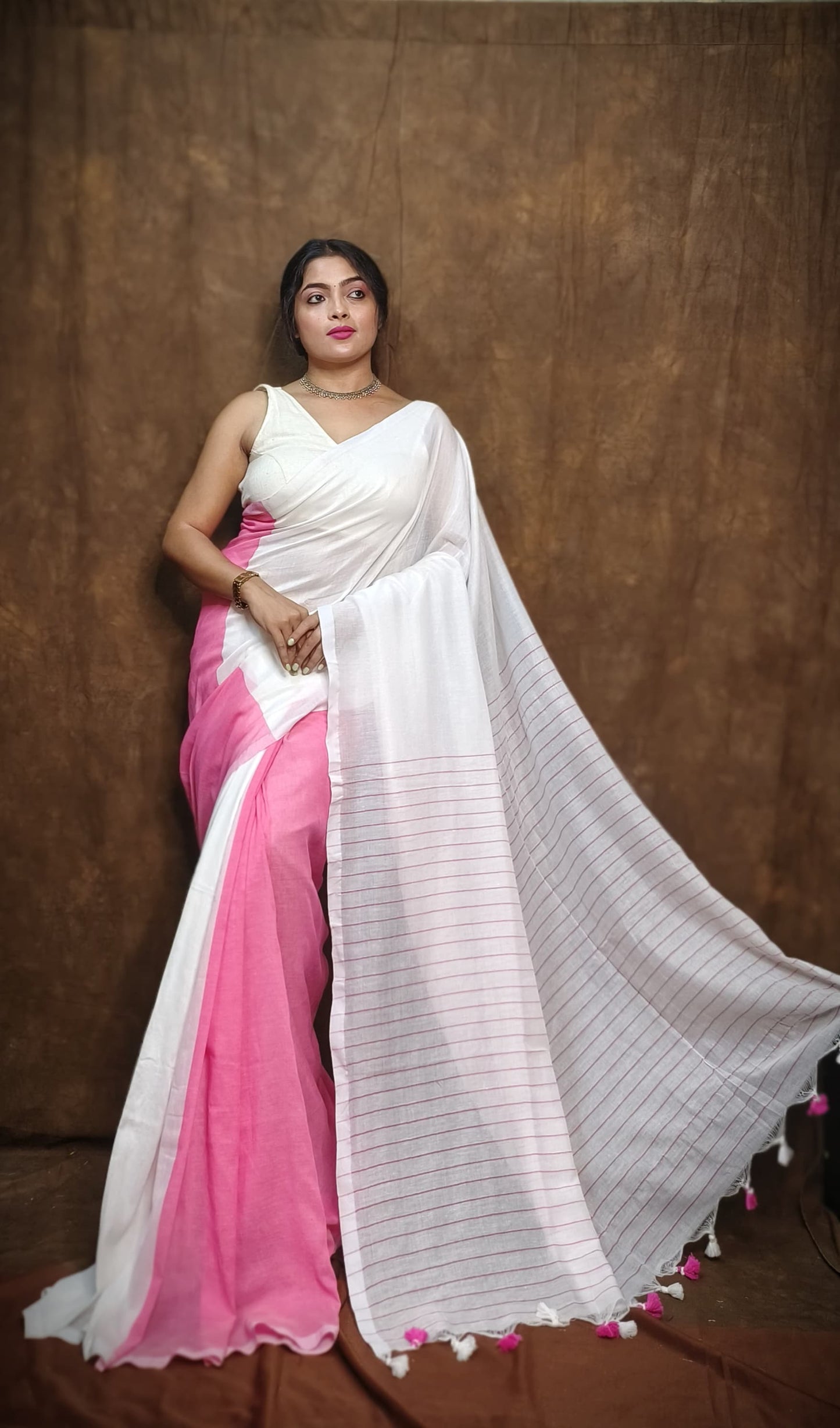 Mrinal mul saree