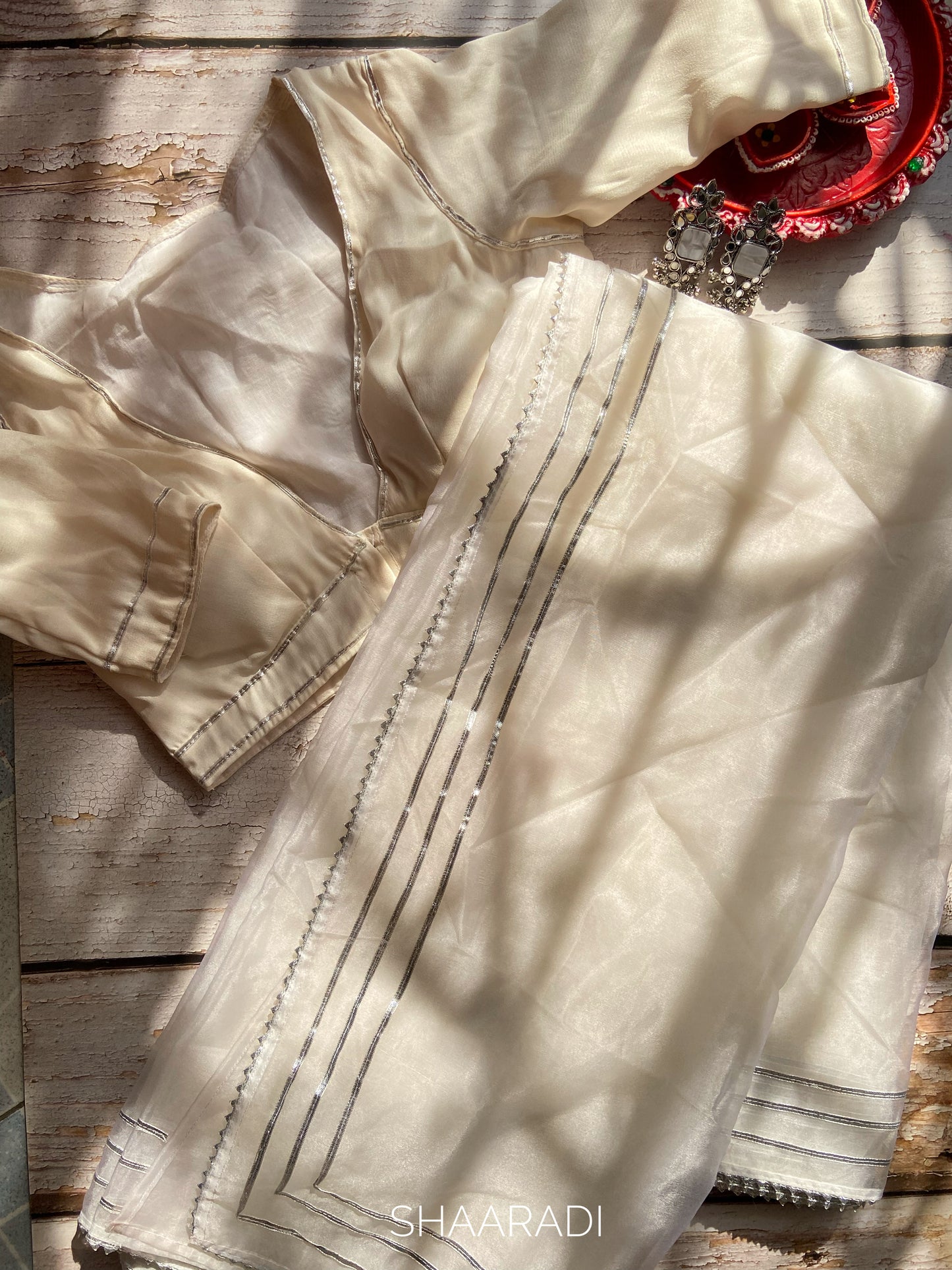 Chaand Organza Saree