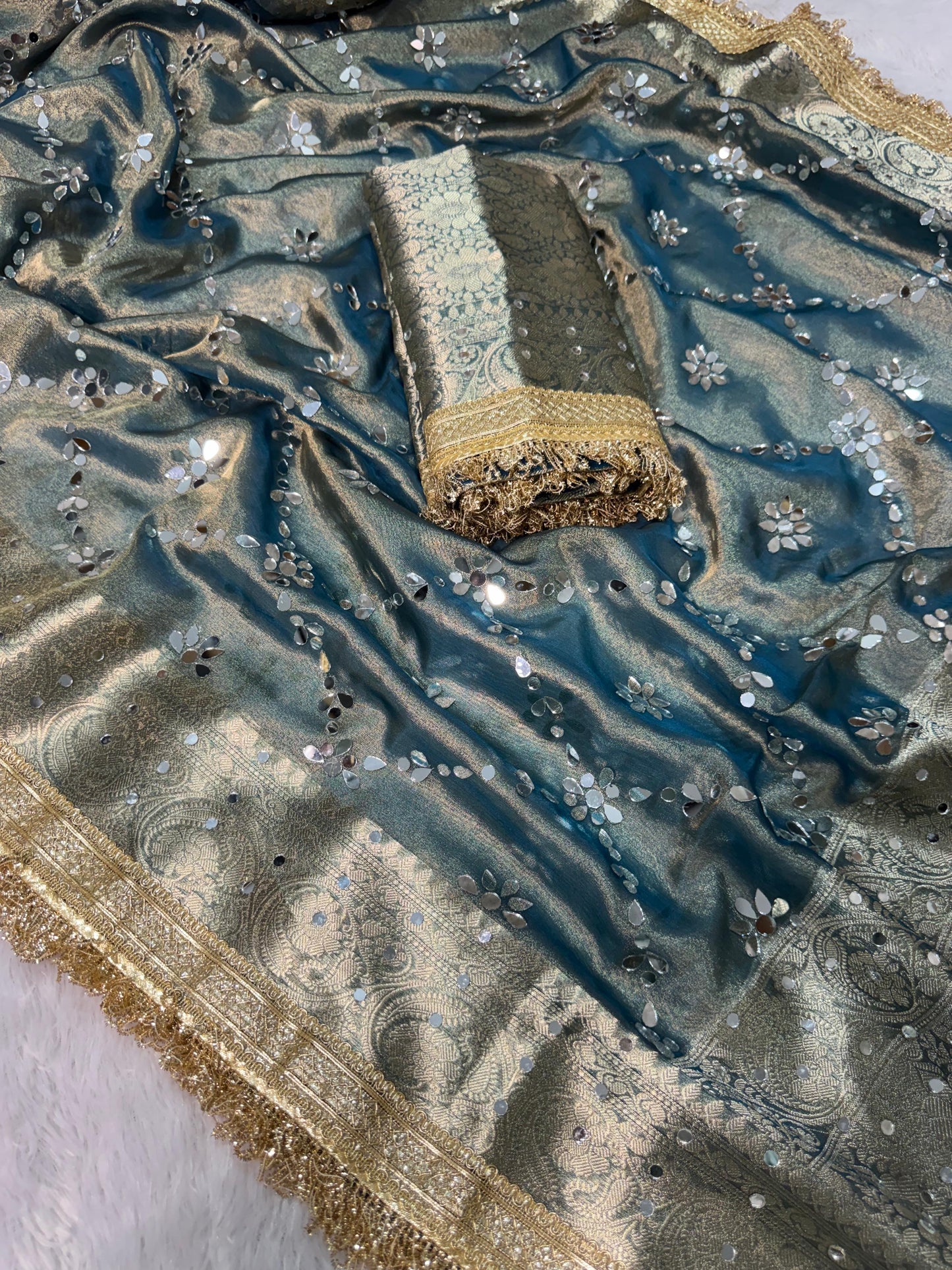 Tamanna Tissue Silk Saree