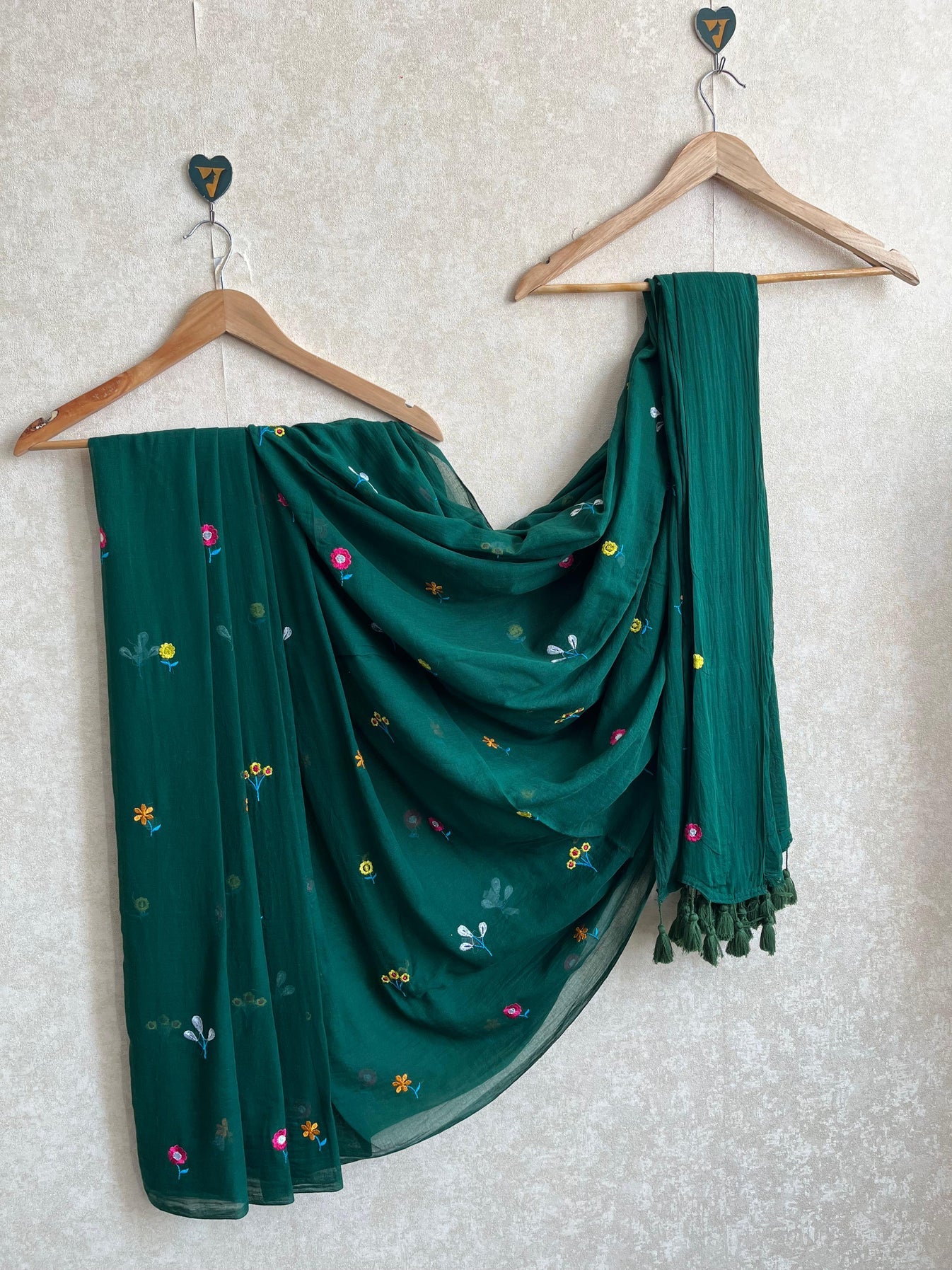 Wildflower Saree (Orange)