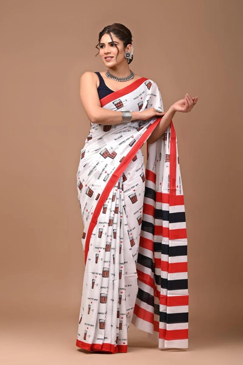 Piyala Cotton Saree