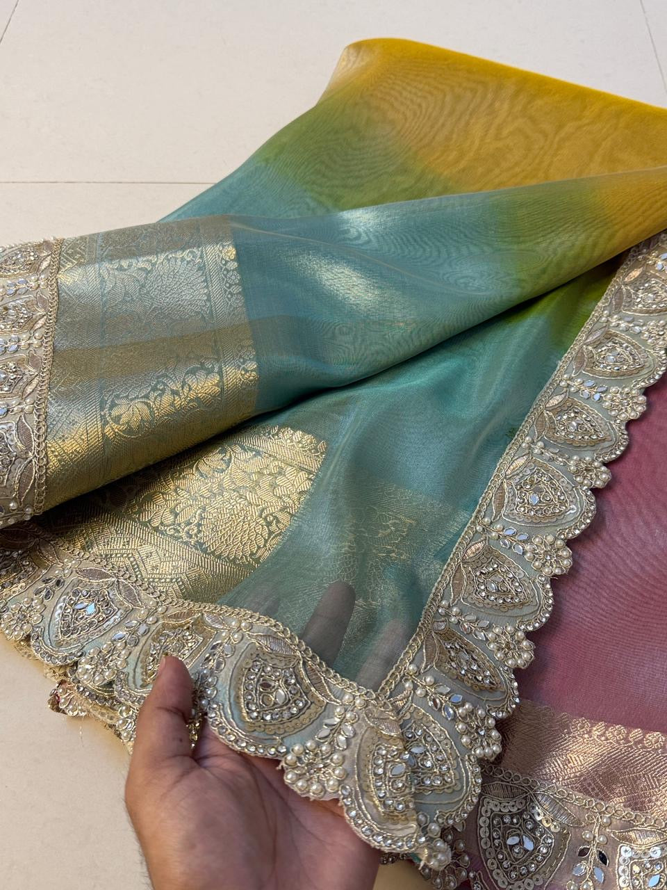 Preet Tissue Silk Saree