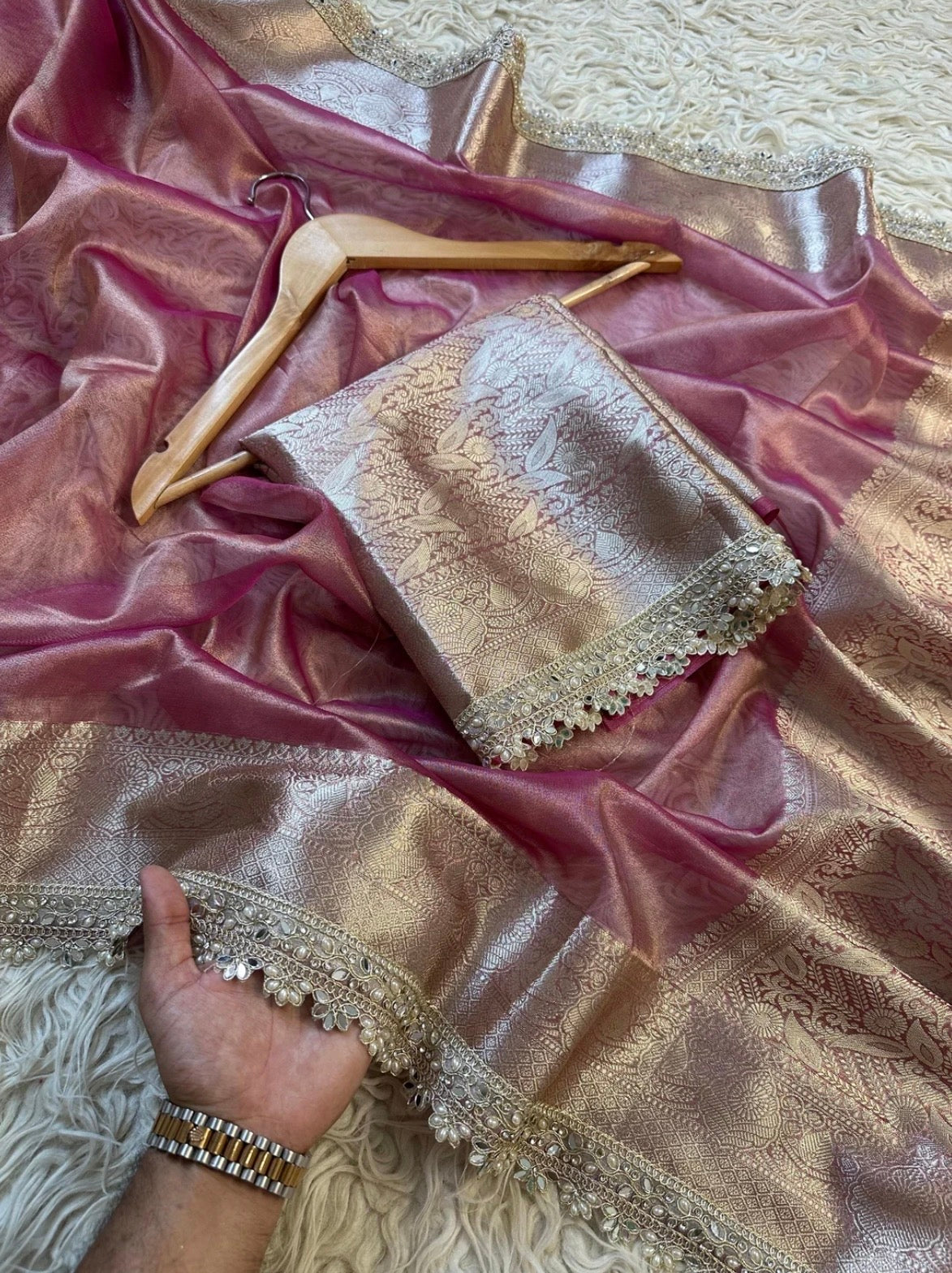 Anini Banarasi Silk Saree