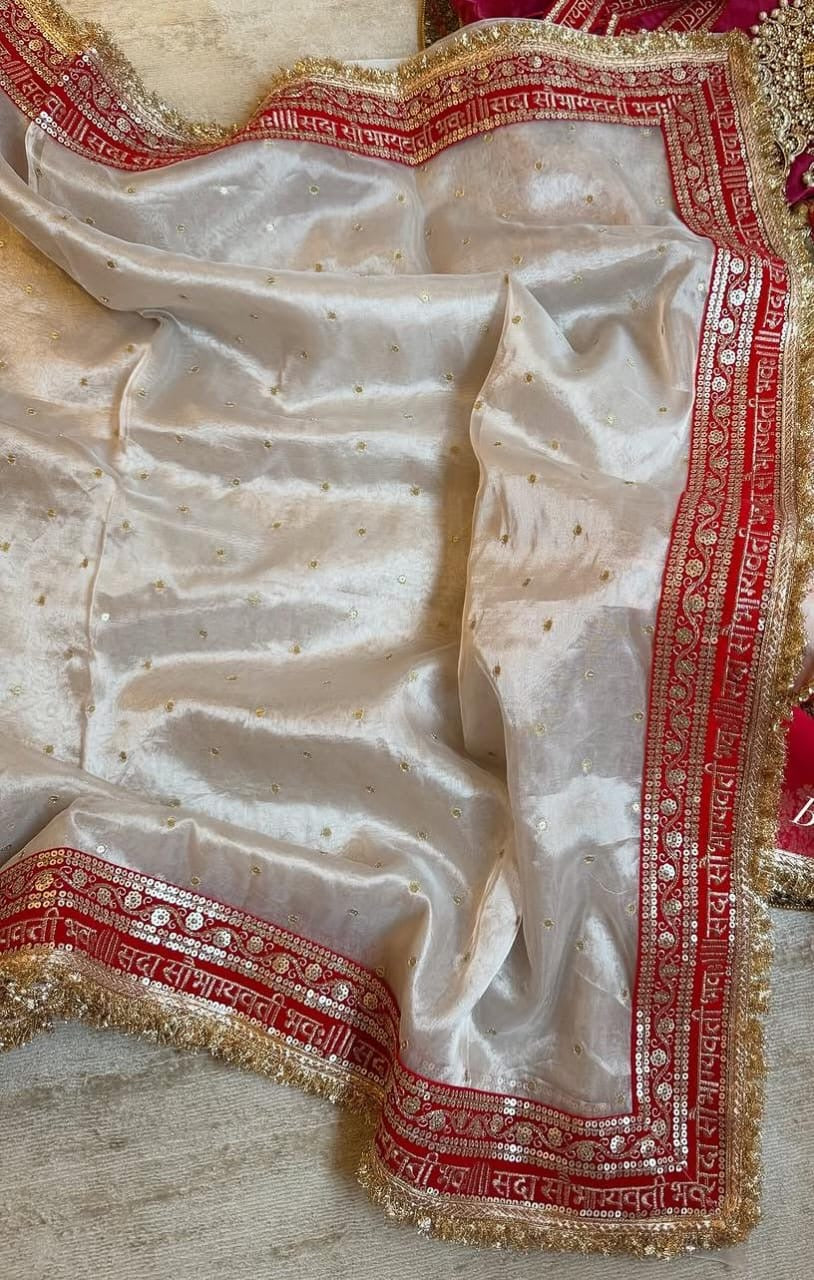 Dulhan Tissue Silk Saree