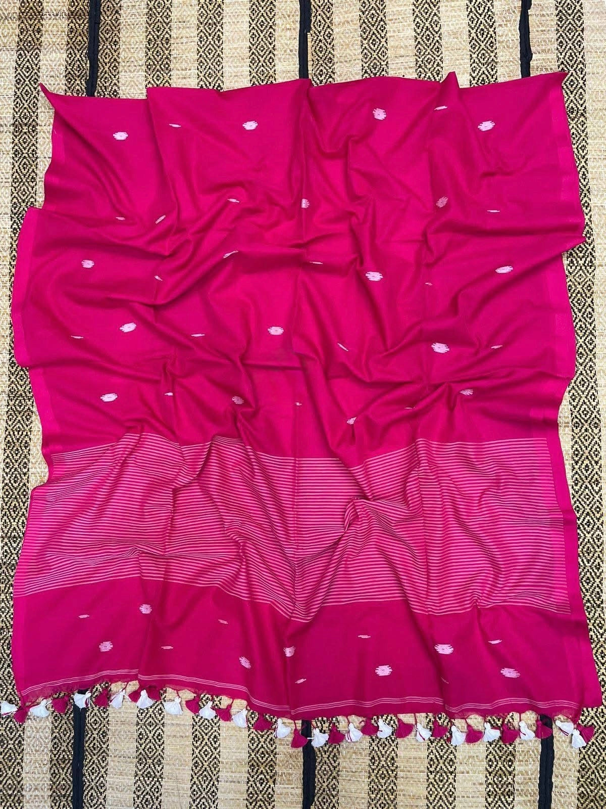 Tuhina mul saree
