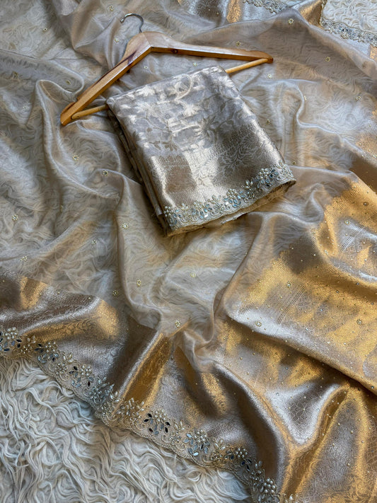 Aruhi Tissue Silk Saree