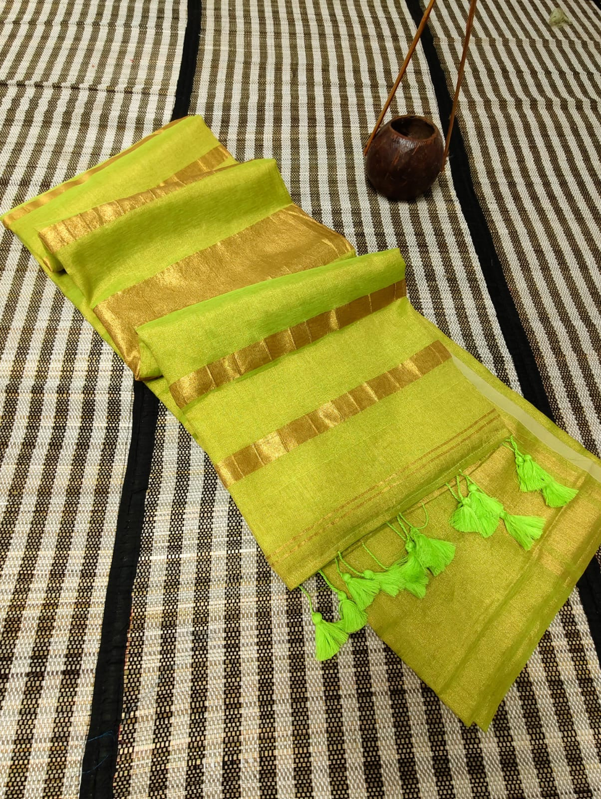 Sunset Tissue Saree