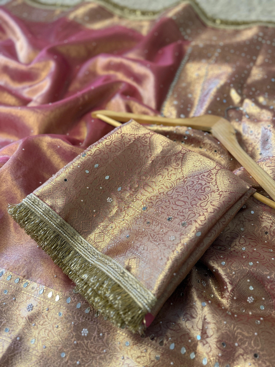 Atrika Tissue Silk Saree