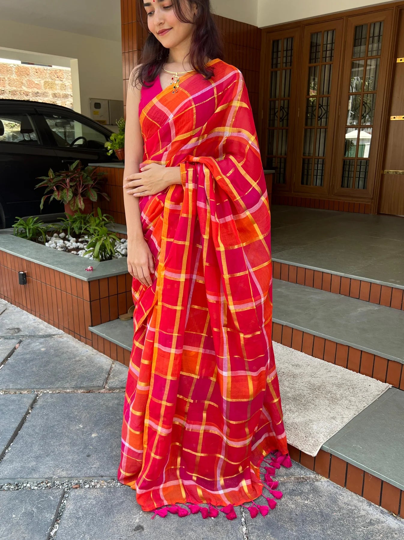 Gunjan Mul Saree