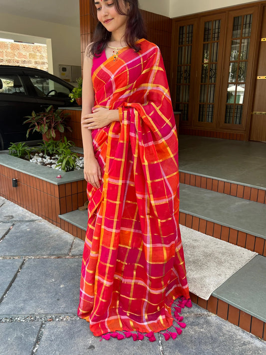 Gunjan Mul Saree
