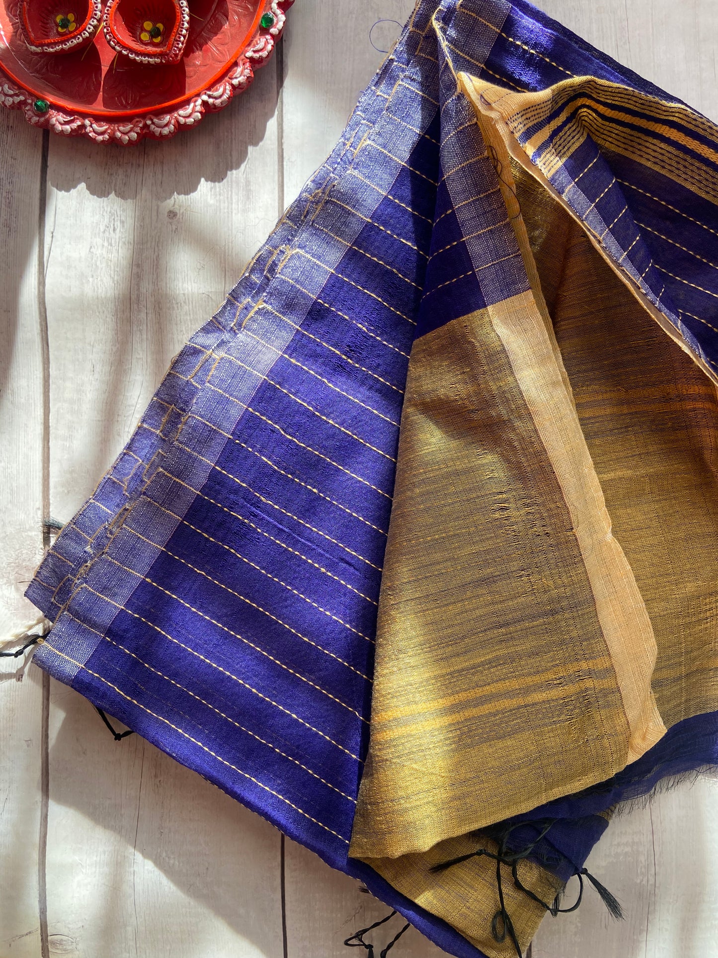 Neel Khadi Saree