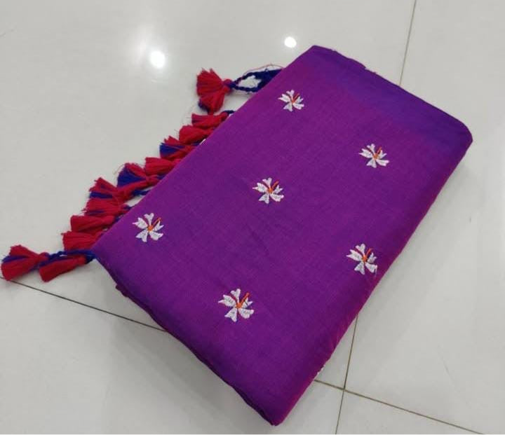 Shiuli Mul Saree