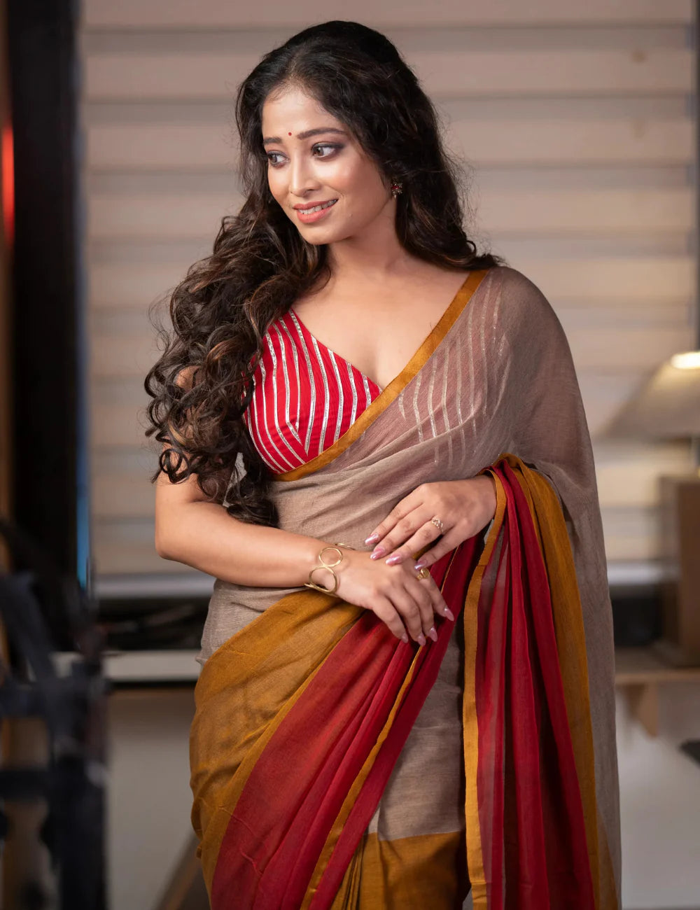 NIA Mul Saree